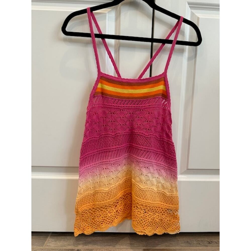 Free People Ombre Spaghetti Strap Tank Size: Small